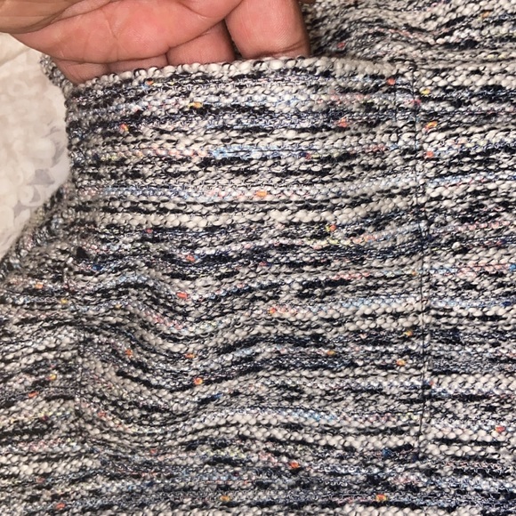 LOFT NWT SEXY A-LINE TWEED SKIRT SZ 8 💐🌷🎀 - Picture 3 of 4